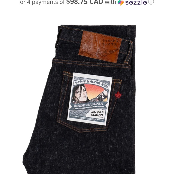 Naked & Famous 16oz Made in Japan (MIJ10) Okayama Spirit - selvedge denim jeans - Picture 10 of 10